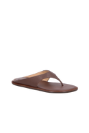 RASTEIRA DE DEDO EM COURO CAFÉ COM SOLADO RETO