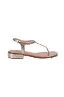 SANDÁLIA RASTEIRA TIRA VERTICAL DOURADA