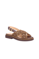 SANDÁLIA PESCADORA EM CAMURÇA MARROM CAFÉ