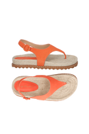 PAPETE EM CAMURÇA TANGERINA E JUTA