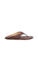 RASTEIRA DE DEDO EM COURO CAFÉ COM SOLADO RETO